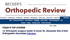 Sah Orthopaedic Associates- Alexander Sah MD